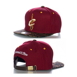 MITCHELL AND NESS CLEVELAND CAVALIERS NBA STRAPBACK CASQUETTE