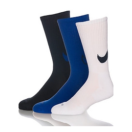 NIKE 3 PACK DFC SWOOSH HBR CHAUSSETTE